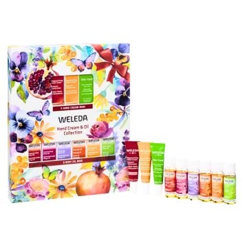 ハンドクリーム　WELEDA（ヴェレダ）ハンドクリーム&オイル コレクション（ハンドクリーム2種／全身用クリーム1種／ボディオイル6種）　ミニサイズのセット 旅行や携帯に便利 #61685 肌ケア　プレゼント