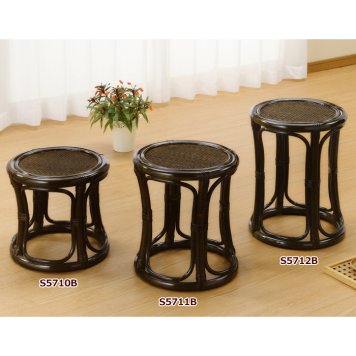 今枝商店 Romantic Rattan スツール【沖縄・離島配達不可】 S5712B