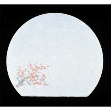 アーテック 遠赤抗菌和紙 尺3半月まっと(100枚/梅 WH-14) QMT15