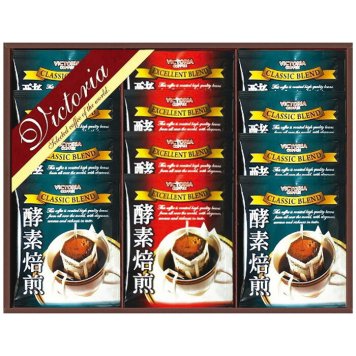ビクトリアコーヒー 酵素焙煎ドリップコーヒーセット ND-150 ND-150 内祝い お祝 出産内祝い