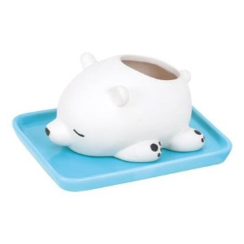 素焼き加湿器 ねむねむアニマルズ ラッキー グッズ