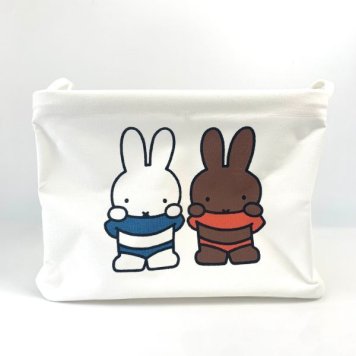 ミッフィー Miffy ピリエ スクエアシュートS ミッフィー&メラニー ランドリーボックス 収納ボックス べビー ホワイト