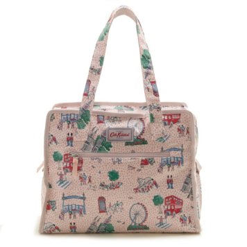 キャスキッドソン Cath Kidston トートバッグ ショルダーバッグ Large Boxy Bag Cameo Pink London Spots ピンク系マルチ 755191