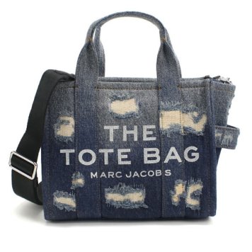 マークジェイコブス MARC JACOBS ハンドバッグ ショルダーバッグ トートバッグ スモール 2P5HTT022H03 491 デニム ブルー PUNK INDIGO