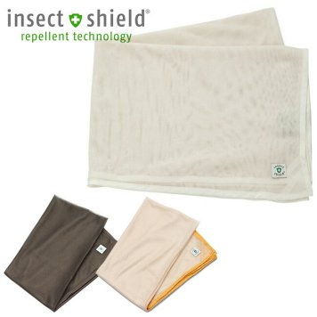 insect shield インセクトシールド 虫対策メッシュクロス 大 135×85cm[夏のベビー・ベビーカーおすすめなひざかけ 屋外での車中泊や赤ちゃんのお昼寝の虫対策にも人気] 3-4W