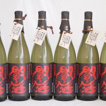 黒閻魔セット 全量麹仕込麦焼酎 老松酒造(大分県)1800ml×6本