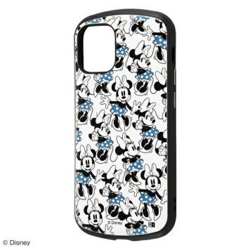 iPhone 12 mini 『ディズニーキャラクター』/耐衝撃ケース MiA/『ミニーマウス/総柄』 ※送料無料(ポスト投函)