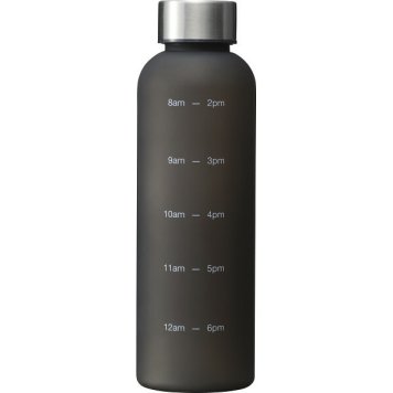 【ギフト対応無料】クリアタイム リマインダーボトル(560ml) スモークブラック (RH-1648) ※送料無料(北海道・沖縄は除く)