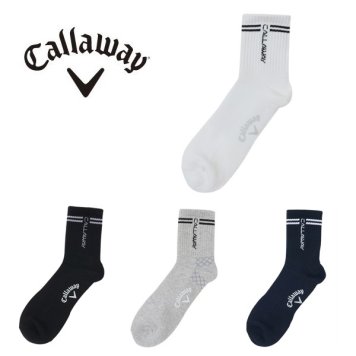 キャロウェイ ゴルフ ソックス 踵サポート入りショートソックス メンズ Callaway Golf C25193105【2025年春夏モデル】 お誕生日祝い お祝い 記念品 お父さん 父の日 彼氏 男性 30代 40代 50代 60代 還暦祝い 敬老の日  人気プレゼント プレゼント