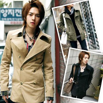 トレンチコート メンズ コート ツイル トレンチコート Pコート BLACK（黒） OLIVE（緑） CAMEL（キャメル） 着こなし 人気 流行  母の日 福袋 　  2020