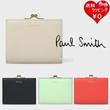 【無料ラッピング】 ポールスミス Paul Smith 財布 折財布 サプルレザー 2つ折り財布 レディースブランド 正規品 新品 ギフト プレゼント 人気 おすすめ 誕生日 記念日 クリスマス 送料無料 psm522359