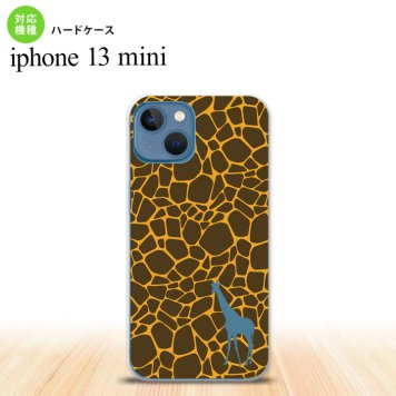 iPhone13mini iPhone13 mini ケース ハードケース キリン 影 黄  nk-i13m-415