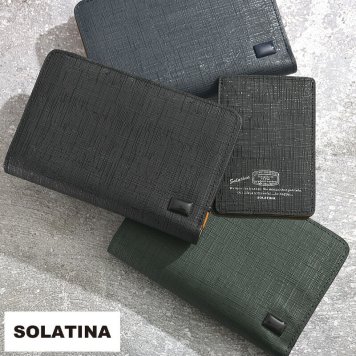 SOLATINA ミドル二つ折り財布 小銭入れあり College Series