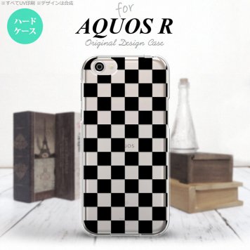 【SH03J】【スマホケース/スマホカバー】【アクオス R】SH03J スマホケース AQUOS R SH-03J カバー アクオス R スクエア 黒 nk-sh03j-031【メール便送料無料】