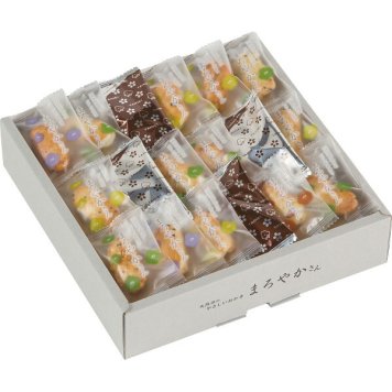 天然水おかき まろやかさん [26-7630-132] TM-15SN おかき せんべい 和菓子 詰め合わせ 個包装 国産もち米使用 3種 塩味 欧風風 あまから醤油 贈り物 お祝い お返し 内祝い 出産 結婚 快気 プレゼント ギフト