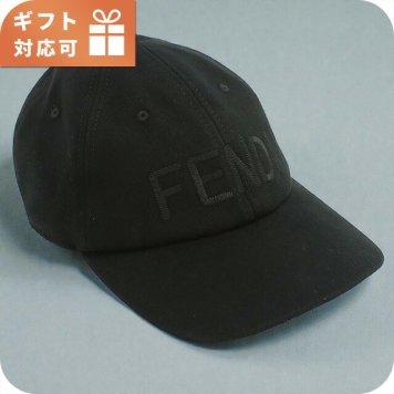 フェンディ キャップ メンズ ブランド FENDI FXQ969 ブラック 帽子 選べるモデル