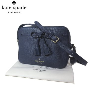 ケイト・スペード ブティック kate spade ショルダーバッグ PXRU9166 タッセル リボン レザー 斜め掛け hayes street hb / arla / blazer blue(429):ブルー系