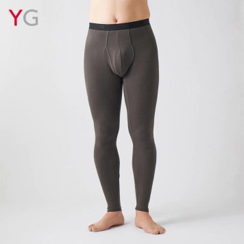グンゼ YG ダブルホット メンズ タイツ 前あき GUNZE DOUBLE HOT ももひき すててこ 紳士 メンズ下着 肌着 YV0701V 綿混 保温性 やわらか素材 抗菌防臭 厚地 プレゼント ヒートインナー ホット あたたか 秋冬 AW