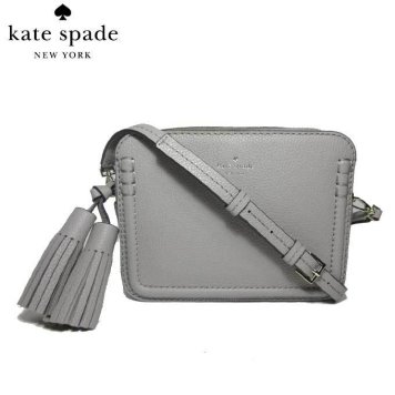 ケイト・スペード アウトレット kate spade ショルダーバッグ WKRU5801-992 レザー タッセル 斜め掛けショルダー arla / orchard street / cityscape(992)：グレー系【RCP】【楽天カード分割】【レディース】