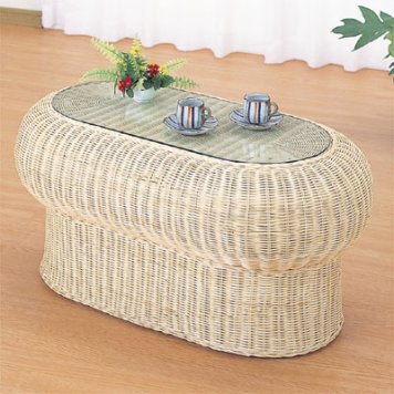 今枝商店 Romantic Rattan テーブル【沖縄・離島配達不可】 T703