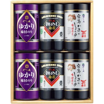 【1069】やま磯 味付のりバラエティ詰合せ VC-6KG 御中元 お中元 ギフト 贈り物 贈答 ご挨拶 お祝 お礼 お返し 内祝 プレゼント セット 詰め合わせ 人気 おすすめ 送料込み お取り寄せ カタログ 夏 2026
