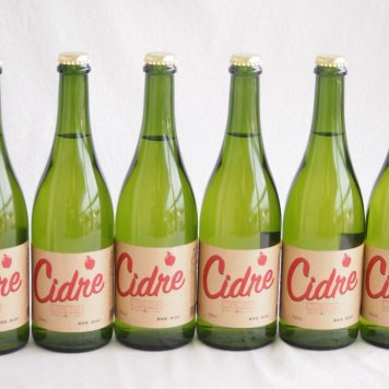 6本セット(長野県産りんご スペイン風シードル ストロングサワー 辛口) 750ml×6本