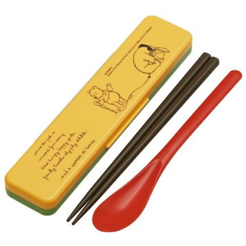 POOH スケッチ 音のならないコンビセット 箸18cm ※送料無料(ポスト投函)
