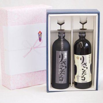 本格麦焼酎贈り物ギフトボックスセット 麦焼酎りさいたる30°(大分県)720ml麦焼酎りさいたる27°(大分県)720ml