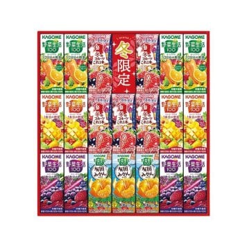送料無料 お歳暮 カゴメすこやかウィンターバラエティギフト（紙容器）  ※11/2以降の出荷予定となります。北海道・沖縄・離島は配達不可 全国送料無料 御歳暮 早割 お歳暮2026 御挨拶 お取り寄せ グルメ スイーツ