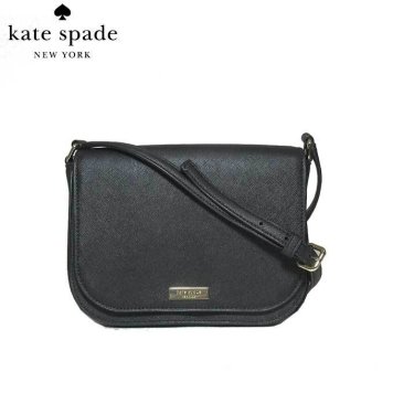 ケイト・スペード アウトレット kate spade ショルダーバッグ WKRU4150-001 レザー 斜め掛けショルダー large carsen / laurel way / black(001)：ブラック