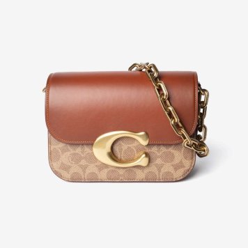コーチ COACH IDOL BAG アイドル バッグ シグネチャー キャンバス スネークスキン ディテール CM551 ショルダーバッグ ハンドバッグ レディース バッグ