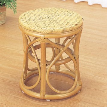 今枝商店 Romantic Rattan スツール【沖縄・離島配達不可】 S63
