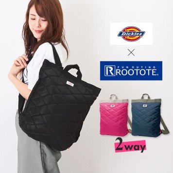 リュック レディース おしゃれ 軽量 通販 ROOTOTE ルートート メンズ ブランド かわいい シンプル 2way リュックサック 大容量 a4 撥水 はっ水 Dickies ディッキーズ 黒 ブラック 通勤 通学 トートバッグ ルーポケット マザーズバッグ ママリュック 背面ポケット