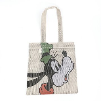 ディズニー グーフィー ビッグフェイス メッシュトートバッグ アコモデ ACCOMMODE Disney