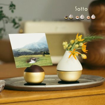 Sotto コンパクトセット[仏具セット ミニ おりん かわいい ペット 仏具 おしゃれ おりん棒 おりんを鳴らす棒 小物 りん棒 りん 小さい おりんセット 線香立て 花瓶 花立 線香 ろうそく立て ミニおりん モダン コンパクト 手元供養 骨壷 骨壺] 1-2W