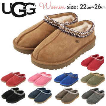 ugg スリッポン レディース ブランド UGG アグ TASMAN タスマン 冬 ムートン 革 レザー シープスキン ルームシューズ 暖かい おしゃれ あったか スリッパ 外履き