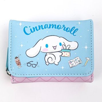 サンリオ シナモンロール ミニ財布 ウォレット コンパクト ブルー