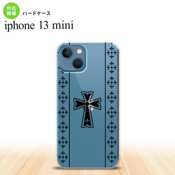 iPhone13mini iPhone13 mini ケース ハードケース ゴシック クリア 黒  nk-i13m-1005