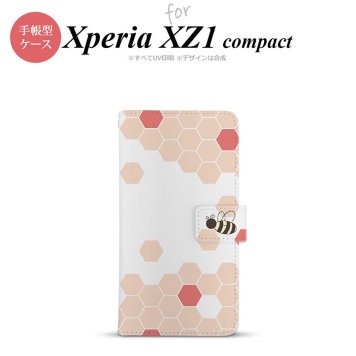 【手帳型 スマホ カバー ケース】【SO02K】【エクスペリア XZ1】手帳型 ケース SO-02K スマホ カバー Xperia XZ1 Compact エクスペリア ハニー 赤 nk-004s-so02k-dr1686【メール便送料無料】