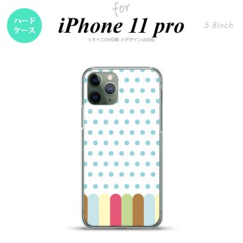 iPhone11Pro iPhone11 Pro スマホケース ハードケース クレヨン 青 メンズ レディース nk-i11p-1433