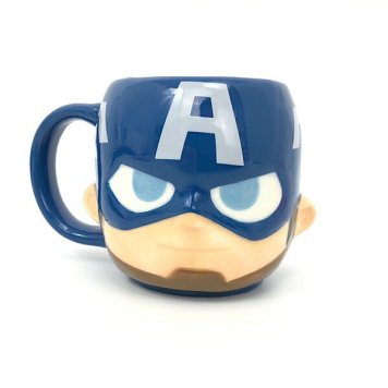 マーベル フェイスマグ グリヒル キャプテン・アメリカ グッズ