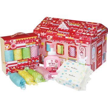 【ギフト対応無料】おむつボックス(Mサイズ) 女の子用 (CBOAー50GM) ※送料無料(北海道・沖縄は除く)