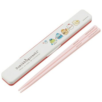 すみっコぐらし たびきぶん 音のならない箸・箸箱セット 箸18cm ※送料無料(ポスト投函)