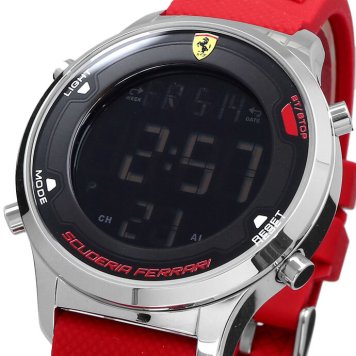 Scuderia Ferrari 腕時計 スクーデリア フェラーリ 時計 ウォッチ DIGITRACK ウォッチ 0830757 40mm メンズ 海外モデル [並行輸入品] 誕生日 プレゼント ギフト 入学祝い 社会人 新生活 母の日 父の日