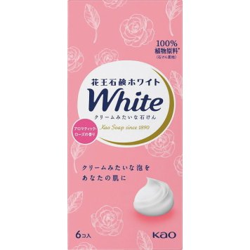 花王石鹸 ホワイト 花王 石鹸ホワイト普通サイズ（６個） [26-0573-079] ＫＷー６アロマ プレミアムギフト 贈り物 お祝い 内祝い 出産内祝い 結婚内祝い 快気祝い 新築祝い お返し 贈り物 プレゼント ギフト