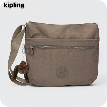 キプリング ショルダーバッグ レディース ブランド Kipling アルト ロゴ ワンポイント 無地 K19911-77W True Beige