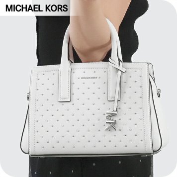 マイケルコース ハンドバッグ レディース ブランド MICHAEL KORS レイラ 2WAY 30R6S9IS1E-085 OPTIC WHITE