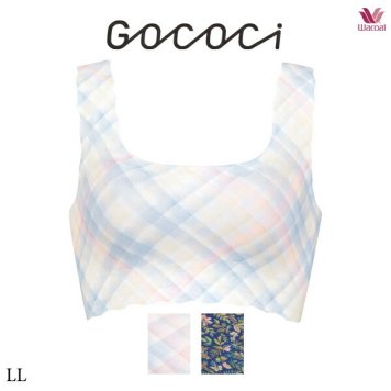 ワコール GOCOCi ゴコチ CGG534 LL ノンワイヤーブラ ハーフトップ・ラウンド (パッド入り)