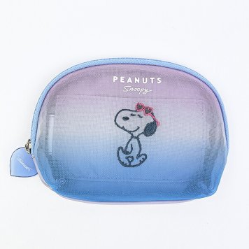 スヌーピー ティッシュポーチ グラデーション SNOOPY