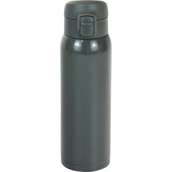 【ギフト対応無料】モテコ ワンタッチ栓マグボトル(500ml) グレー (RH-1675) ※送料無料(北海道・沖縄は除く)